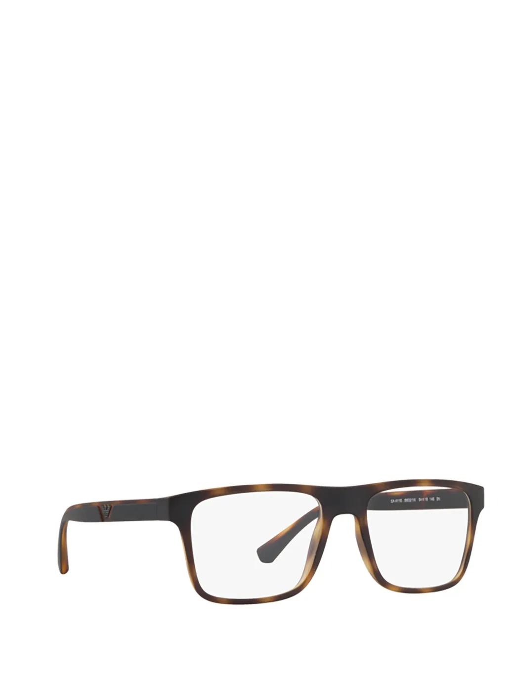 Emporio Armani Square Frame Clip-On Glasses