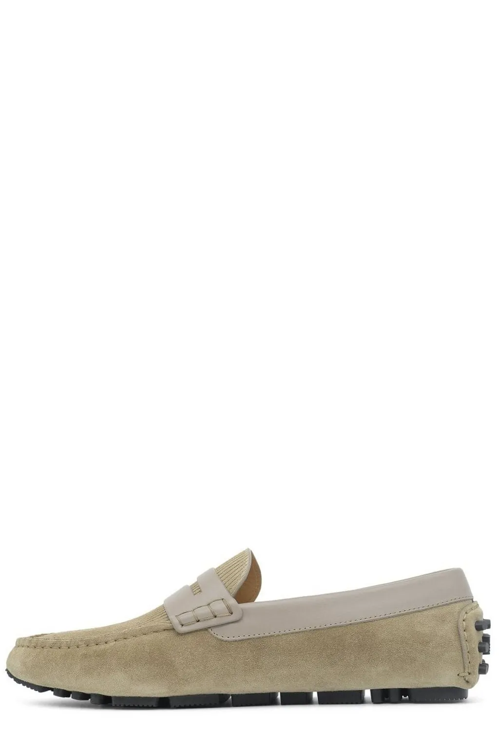 Emporio Armani Multi-Striped Driving Loafers