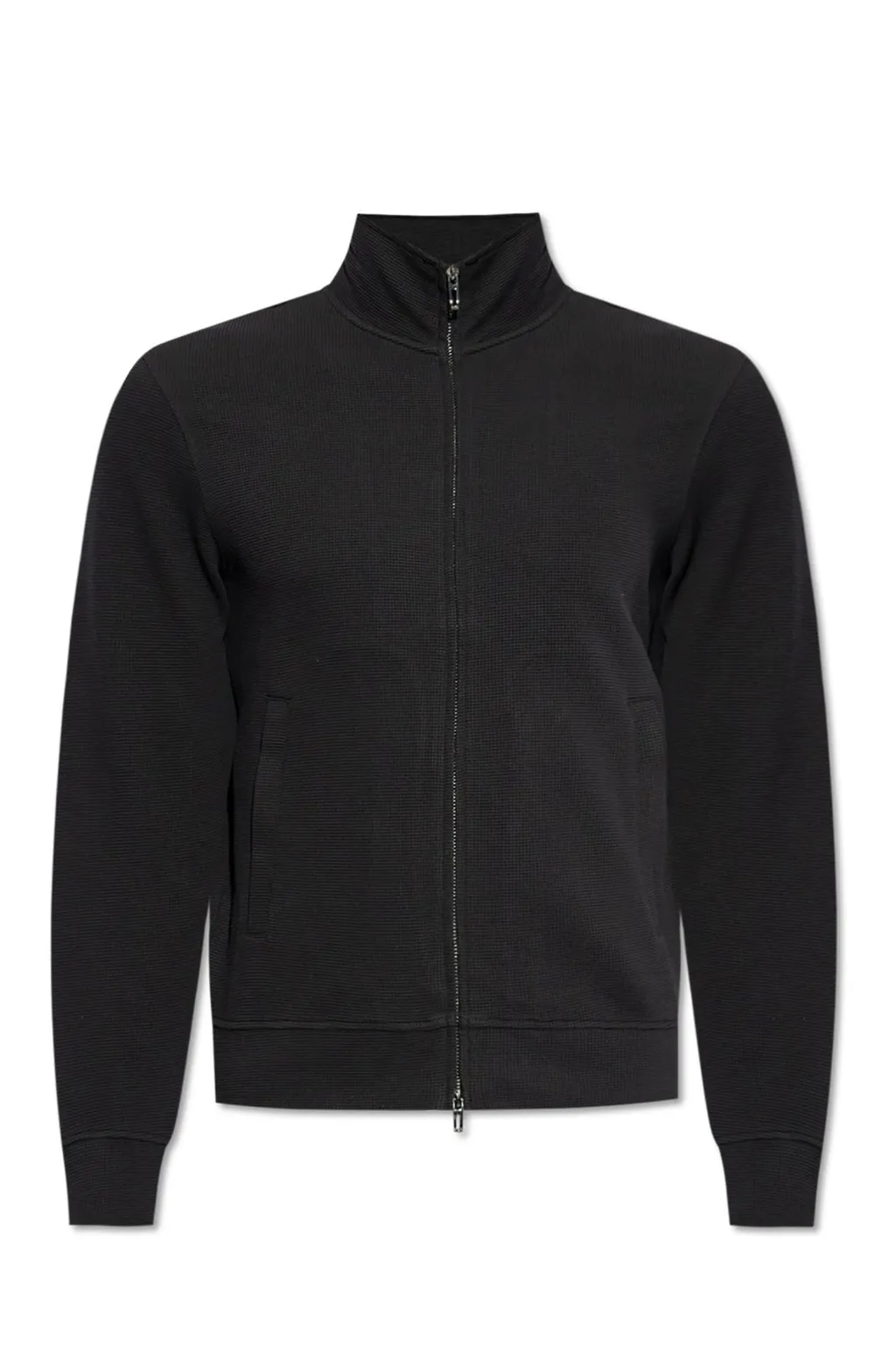 Emporio Armani Zip-Up High Neck Sweatshirt