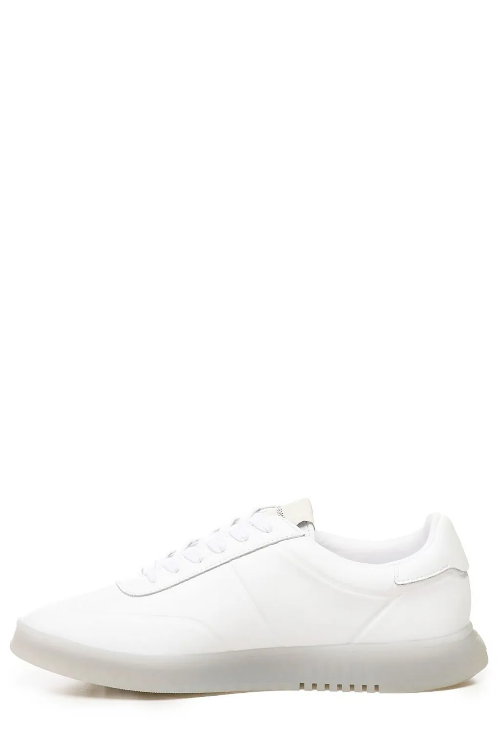 Emporio Armani Logo Patch Lace-Up Sneakers