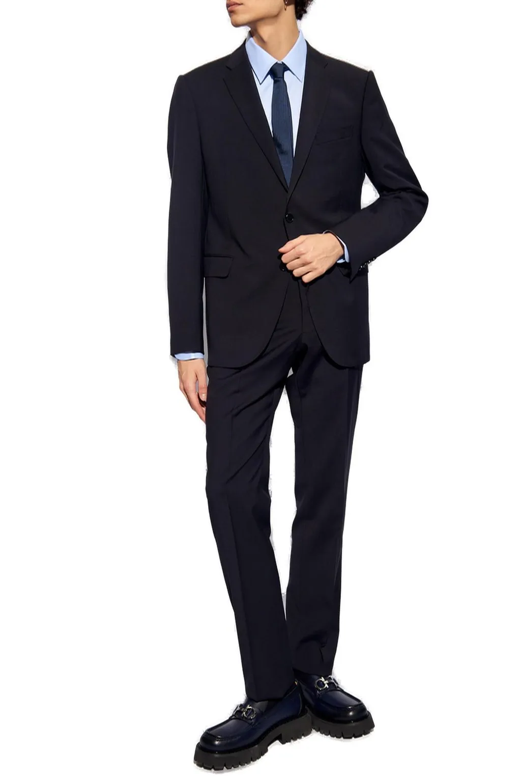 Emporio Armani Single-Breasted Tailored Suit