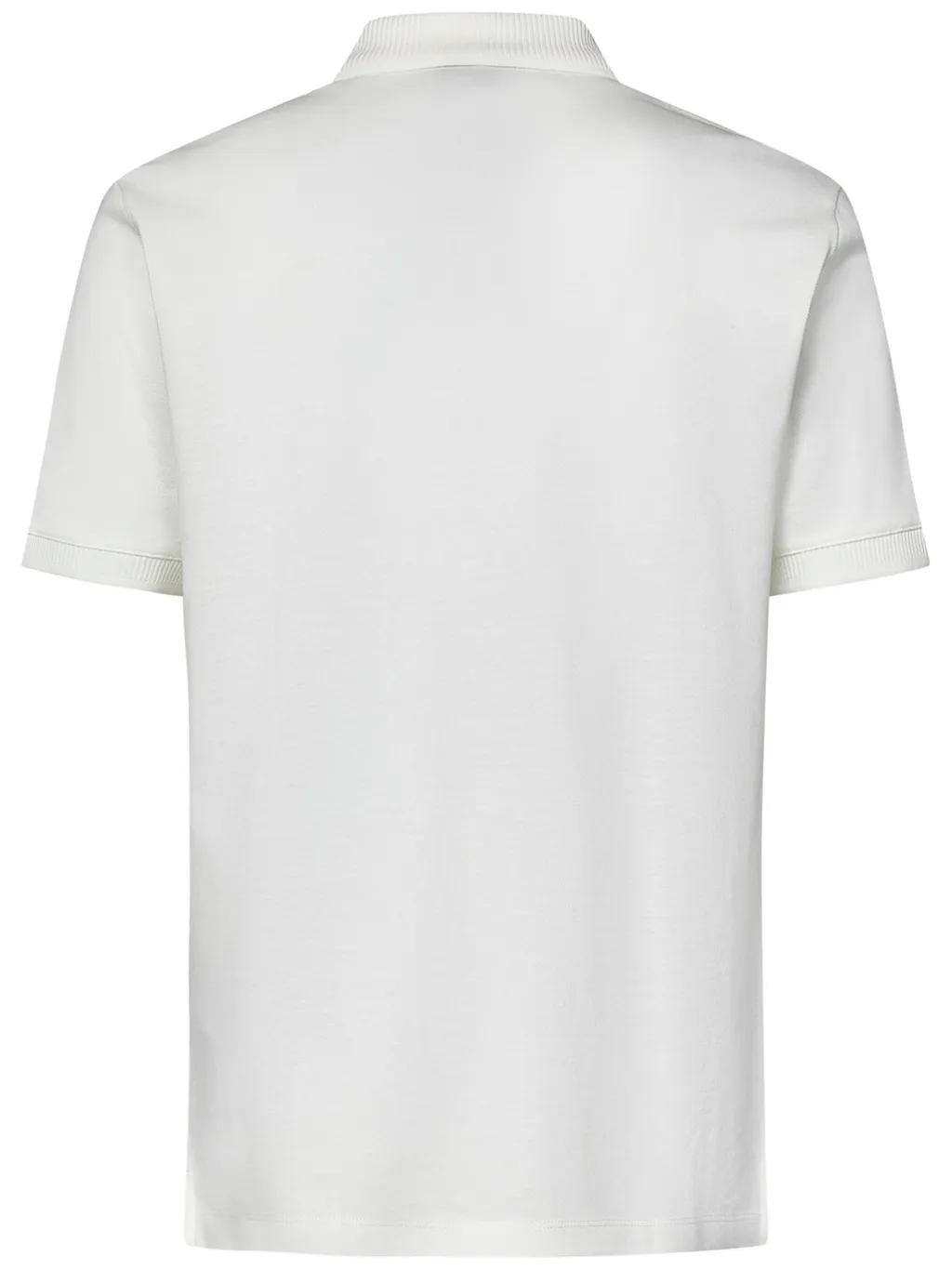Emporio Armani Logo Embroidered Polo Shirt