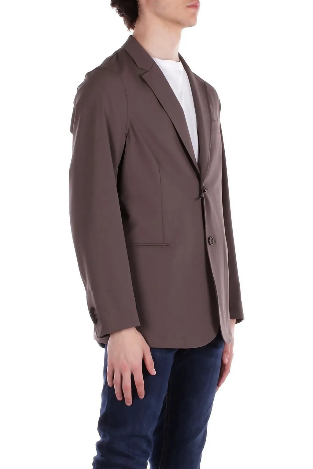 Emporio Armani Travel Essentials Single-Breasted Blazer