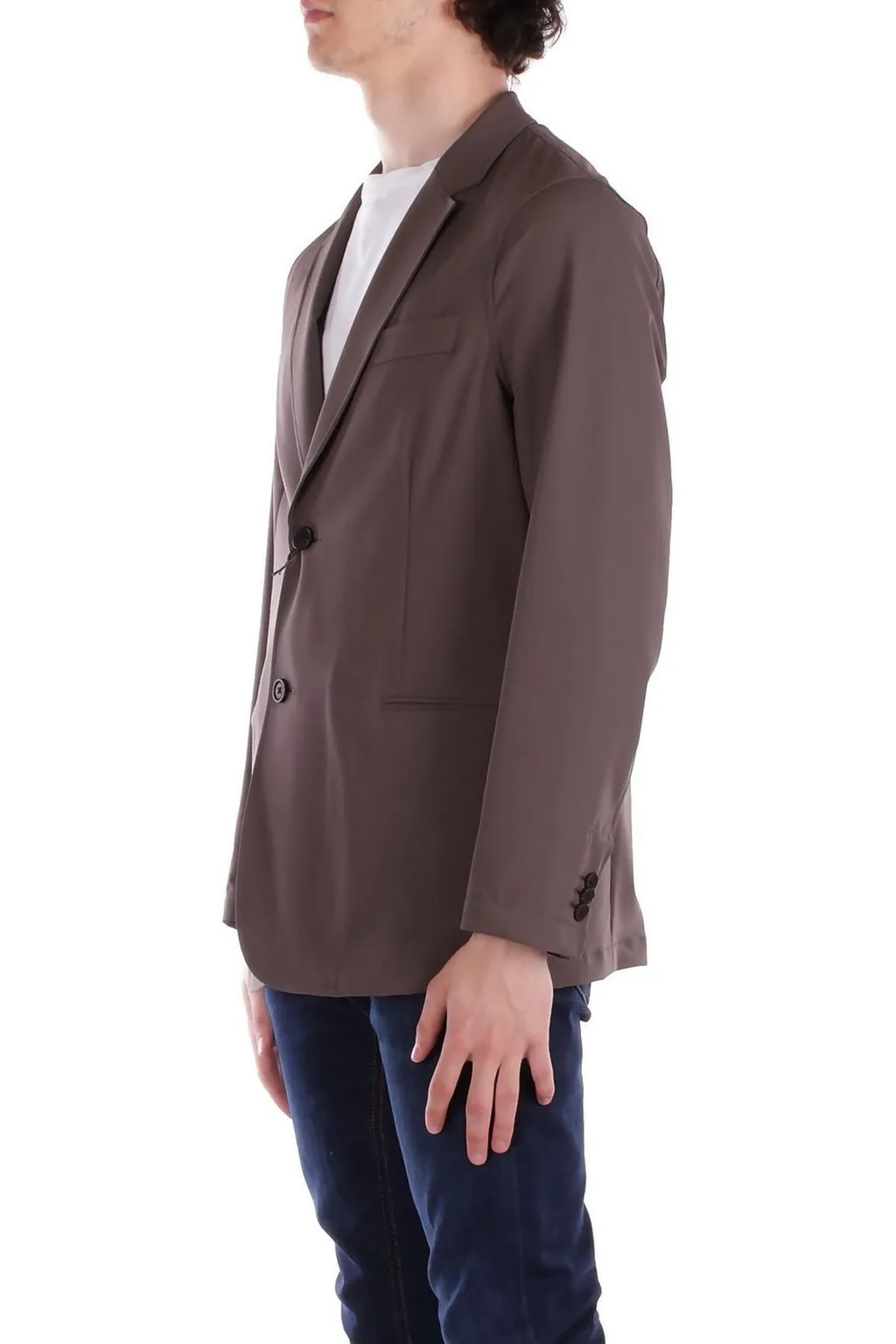 Emporio Armani Travel Essentials Single-Breasted Blazer