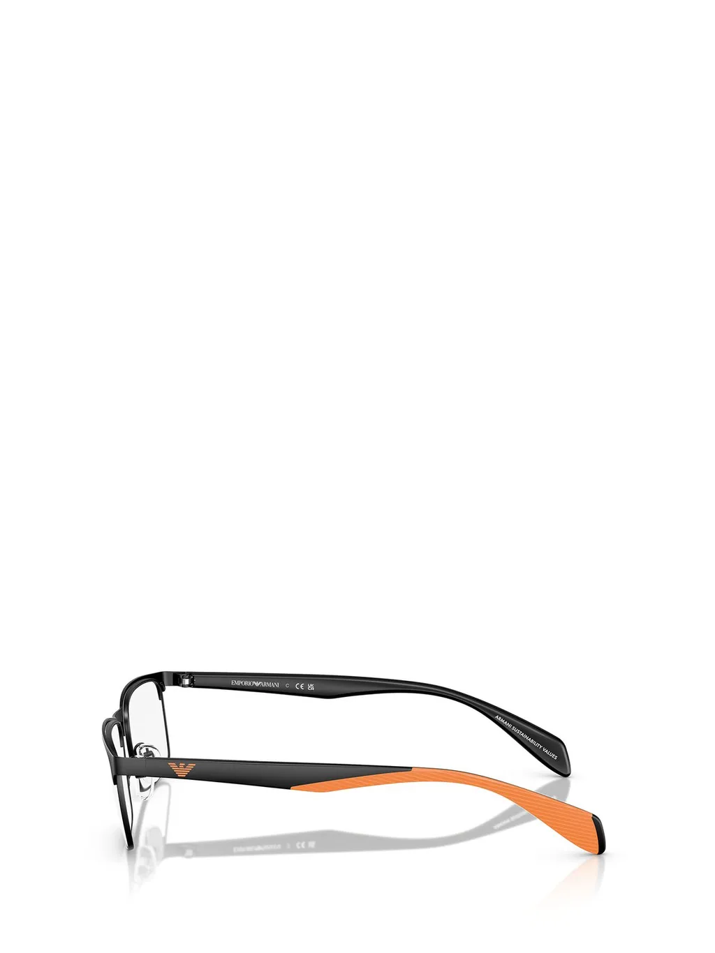 Emporio Armani Rectangular Frame Glasses