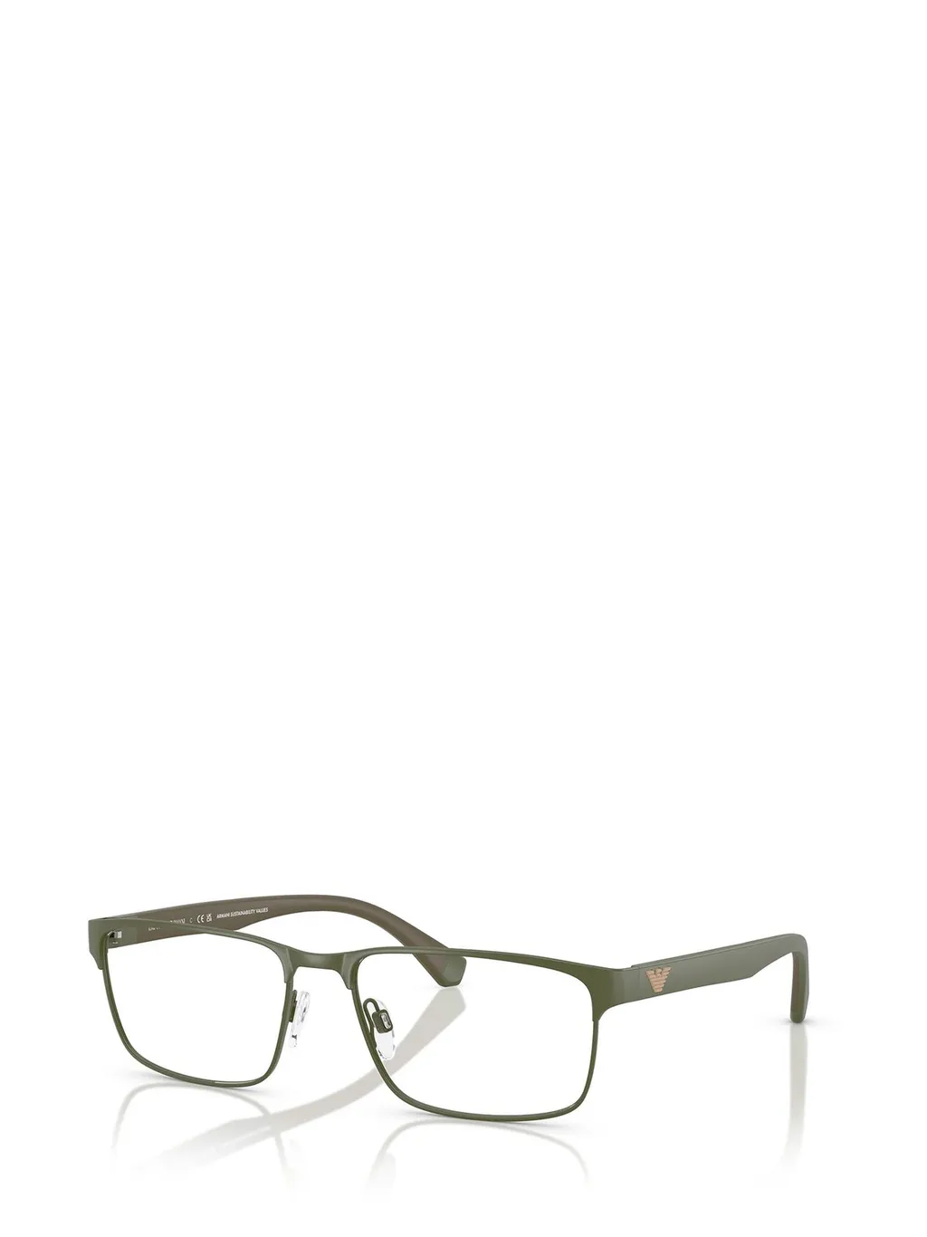 Emporio Armani Rectangular Frame Glasses