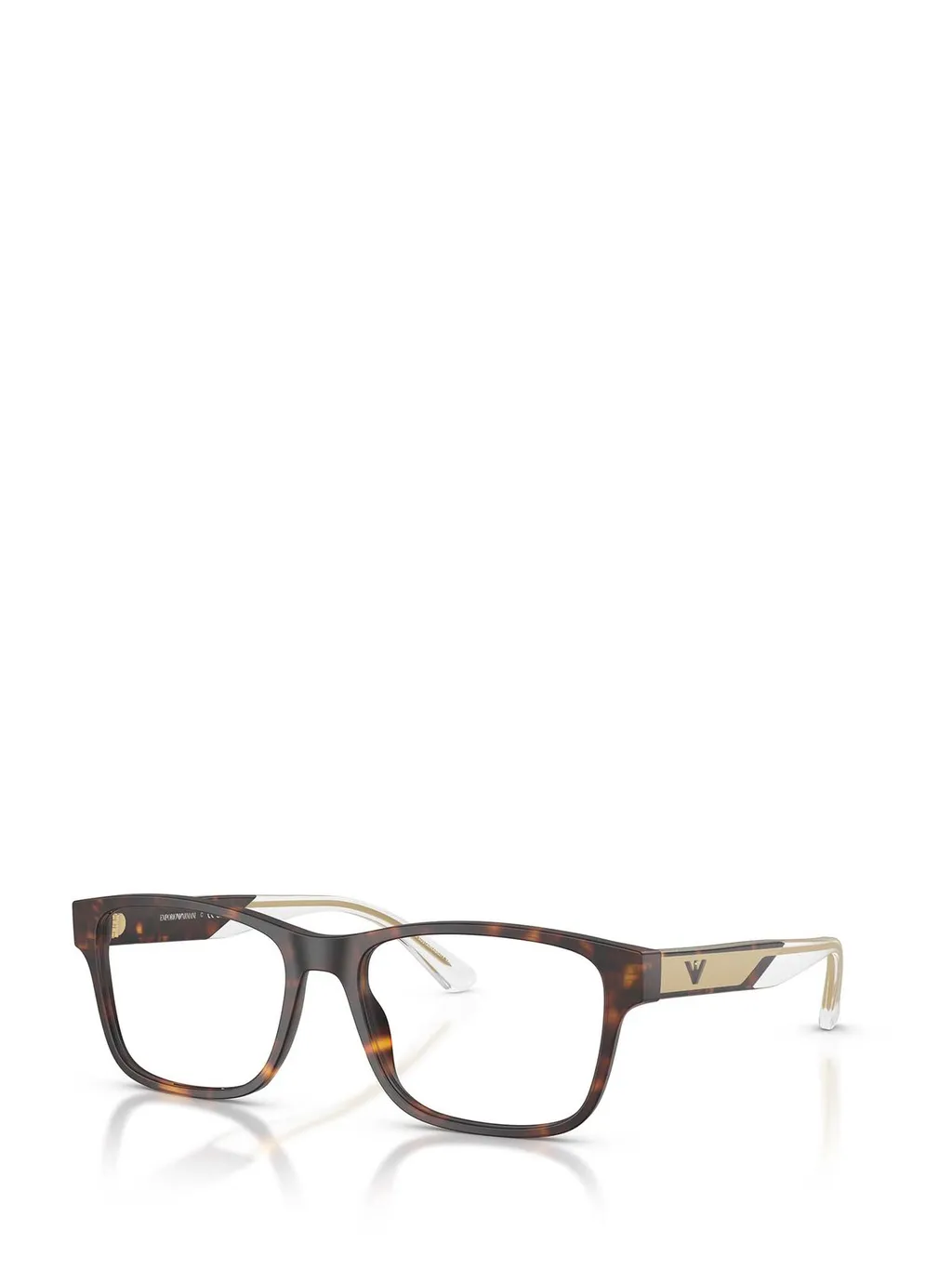 Emporio Armani Rectangular Frame Glasses