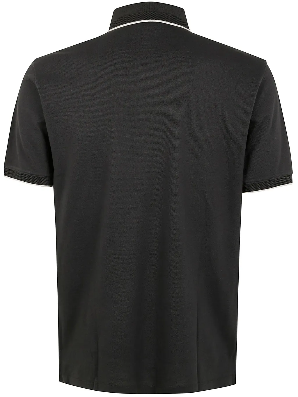 Emporio Armani Logo Embroidered Polo Shirt