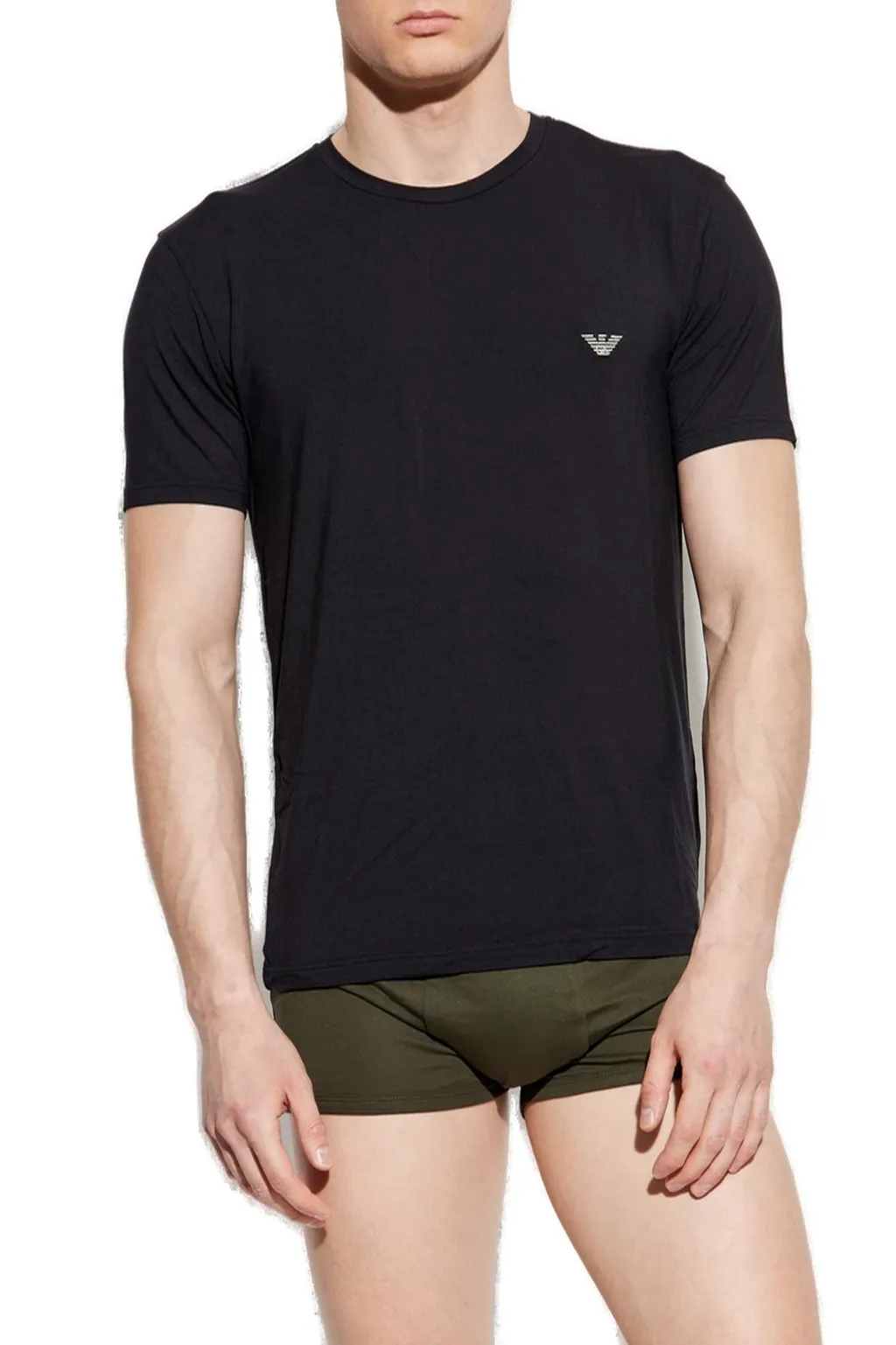 Emporio Armani Fitted Loungewear T-Shirt