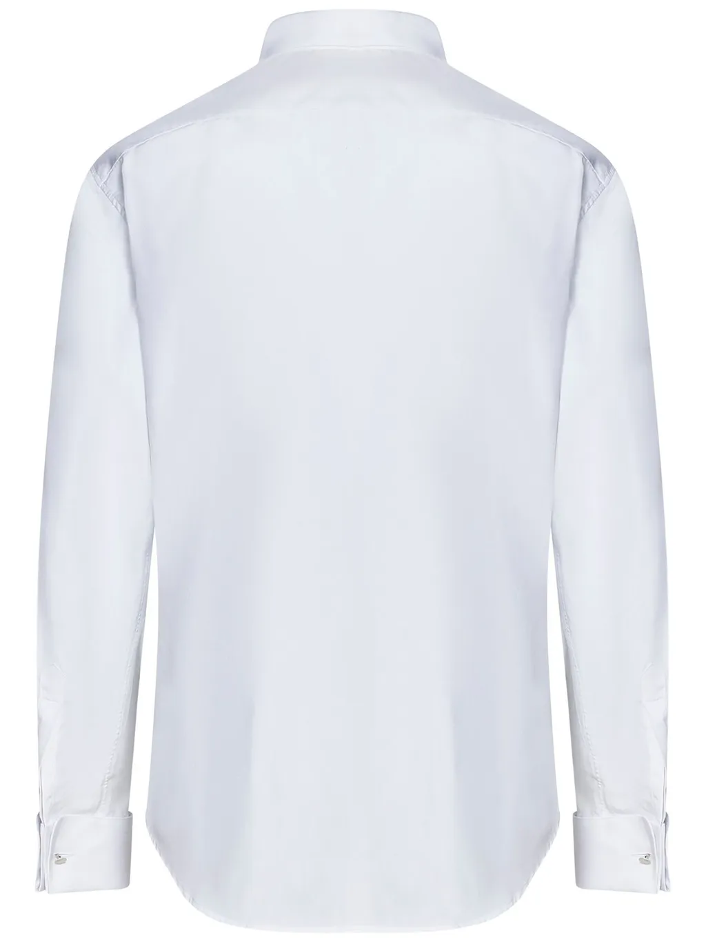Emporio Armani Curved Hem Tuxedo Shirt