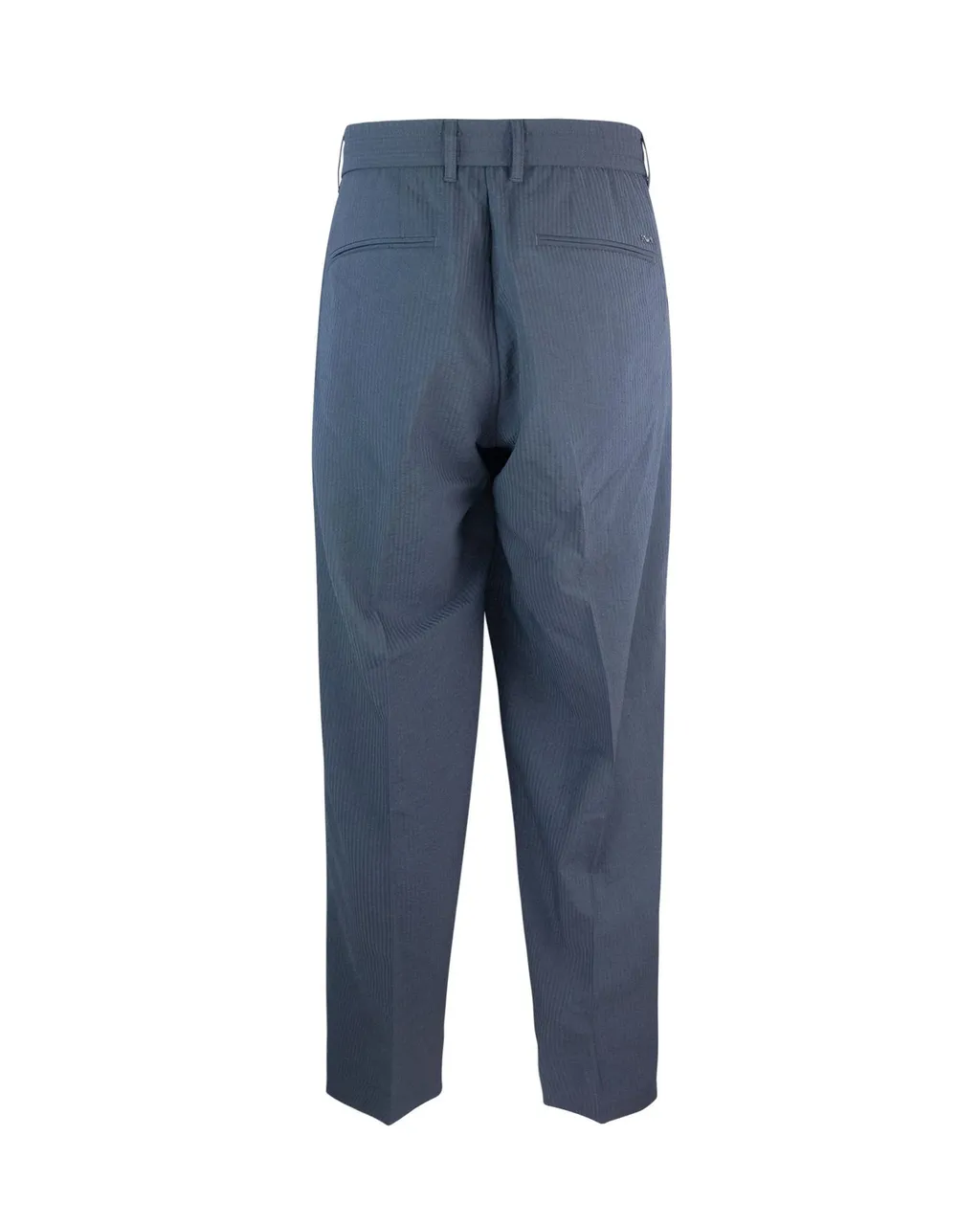 Emporio Armani Elasticated Back Seersucker Trousers