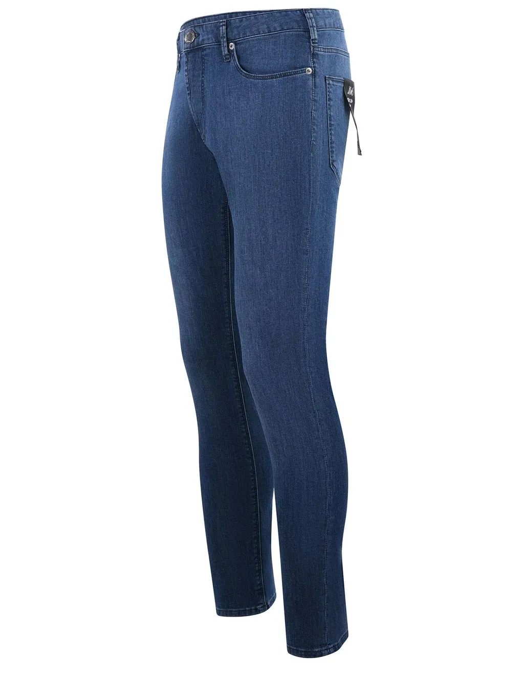Emporio Armani Logo Plaque Slim-Fit Jeans
