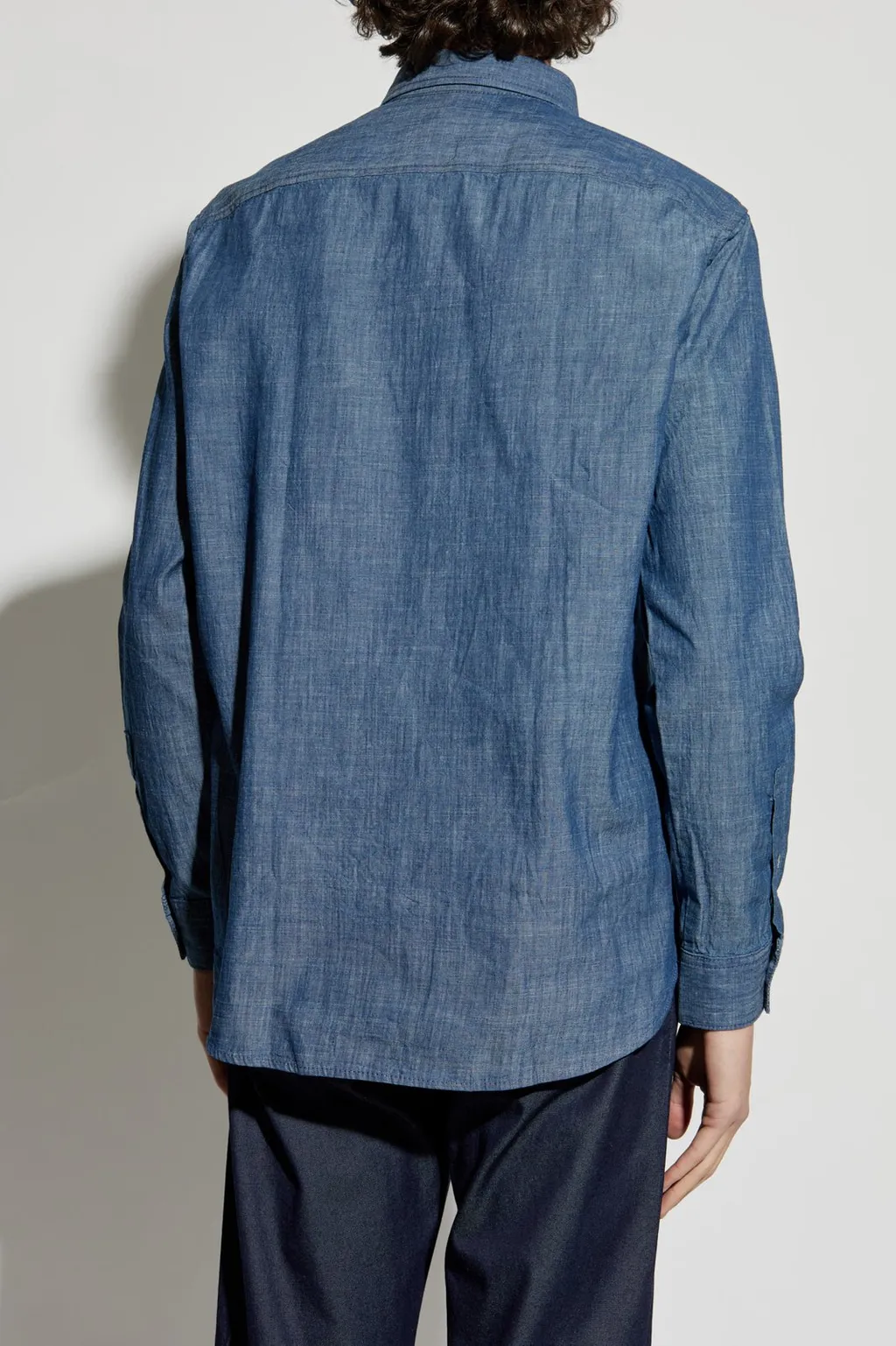 Emporio Armani Shirt With Embroidered Logo