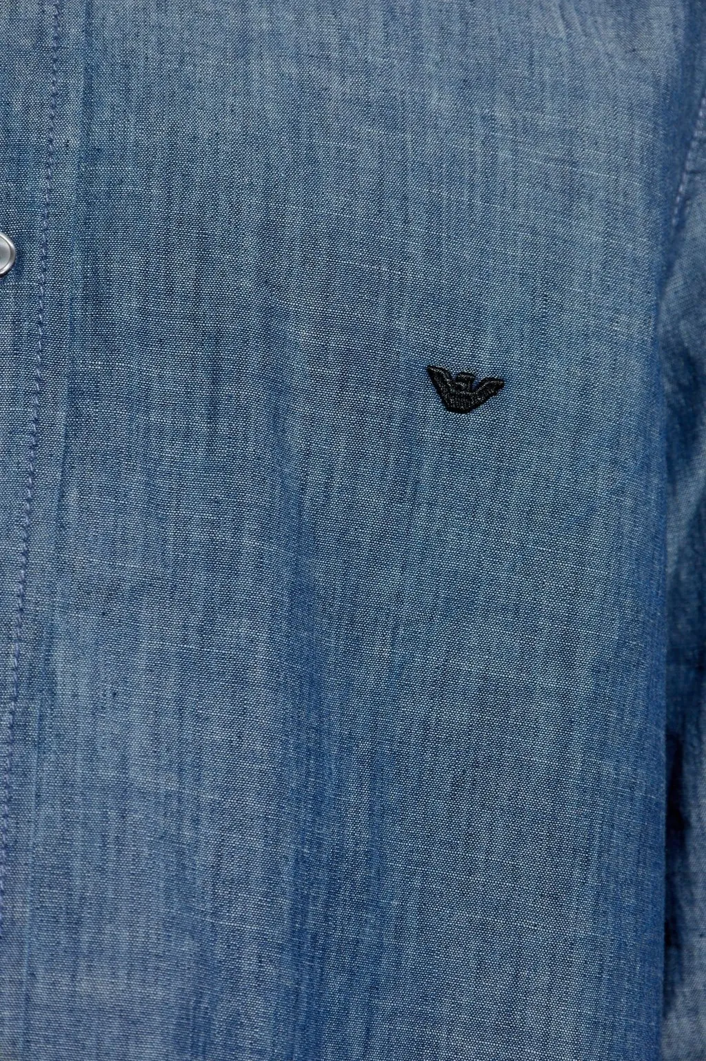 Emporio Armani Shirt With Embroidered Logo