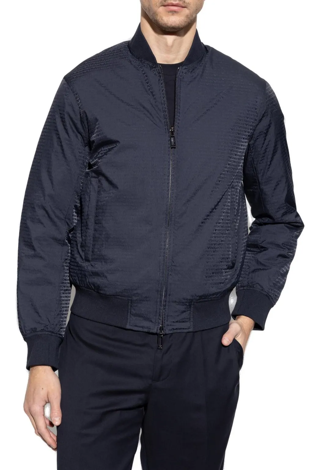 Emporio Armani Zip-Up Reversible Jacket