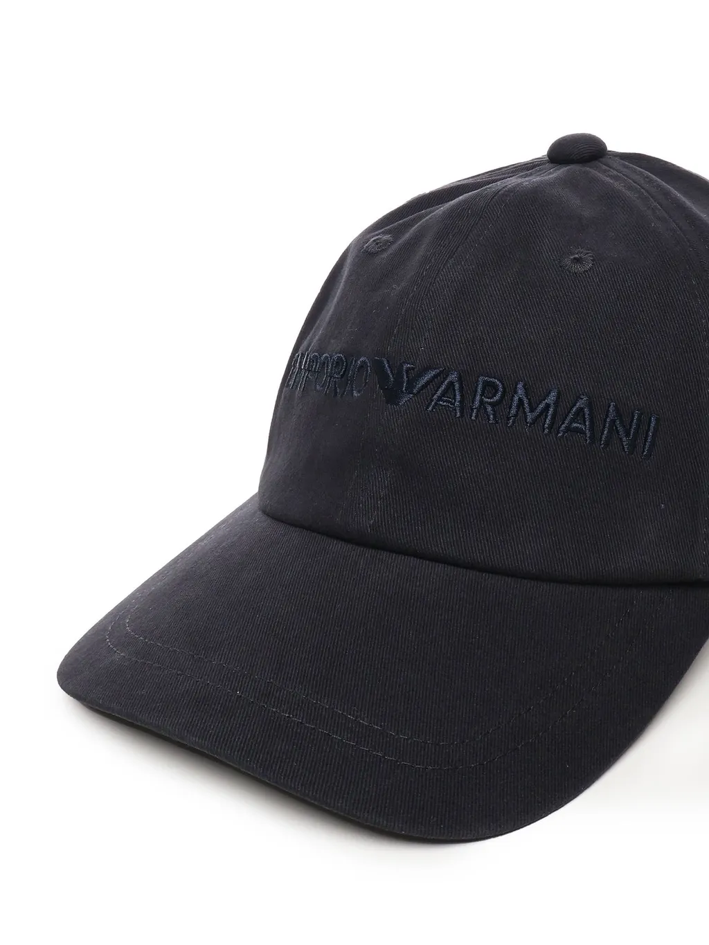 Emporio Armani Logo Embroidered Baseball Cap