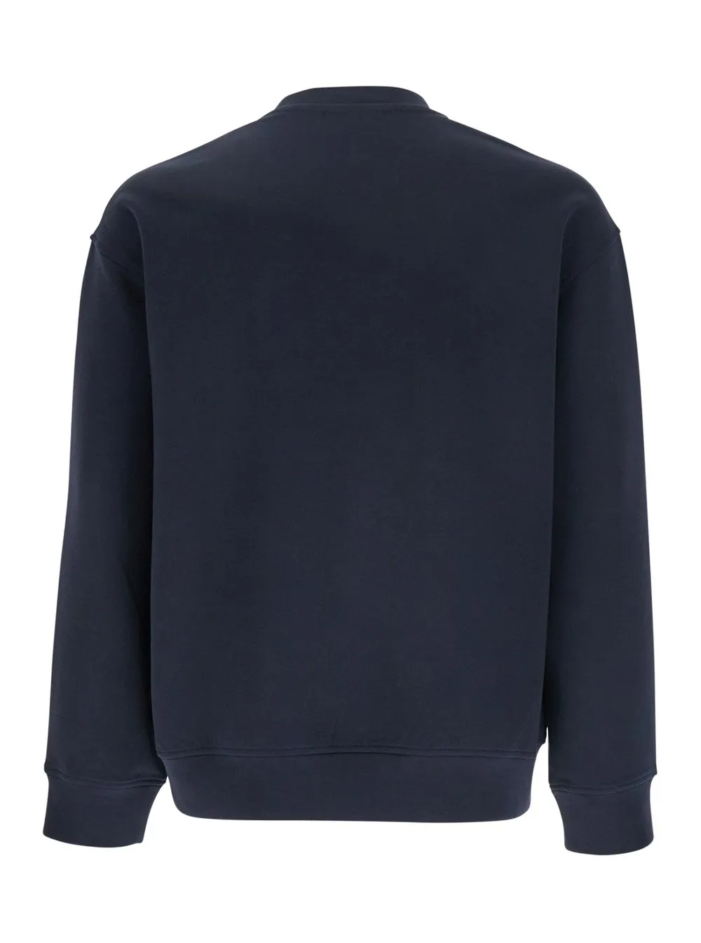 Emporio Armani Logo Embroidered Crewneck Sweatshirt