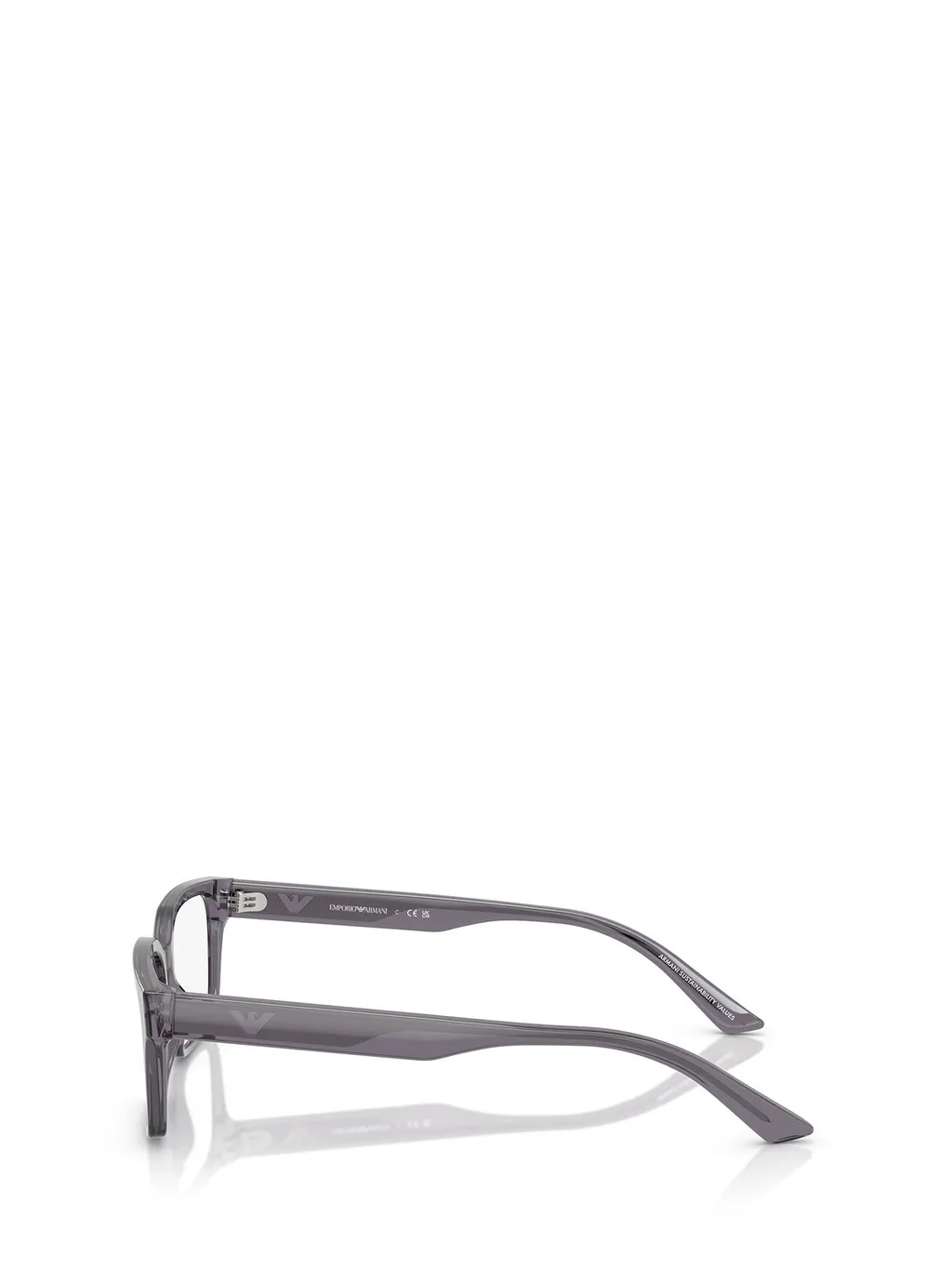 Emporio Armani Rectangular Frame Glasses