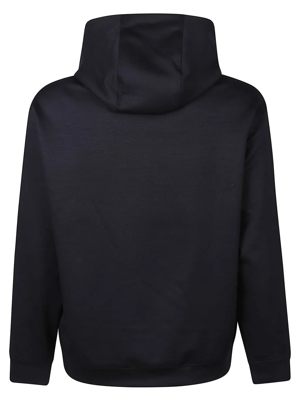 Emporio Armani Logo Embroidered Half-Zip Hoodie