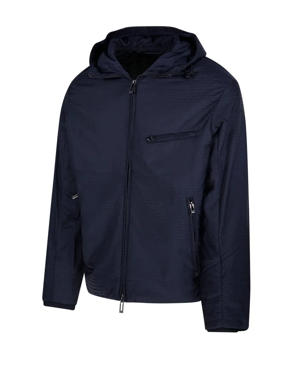 Emporio Armani Zip-Up Padded Hooded Jacket