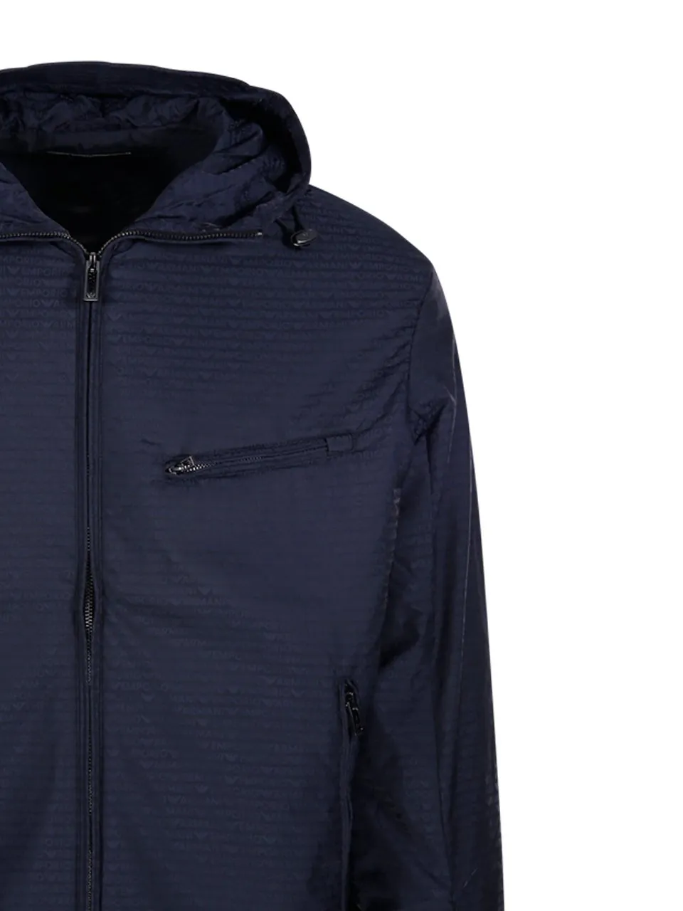 Emporio Armani Zip-Up Padded Hooded Jacket