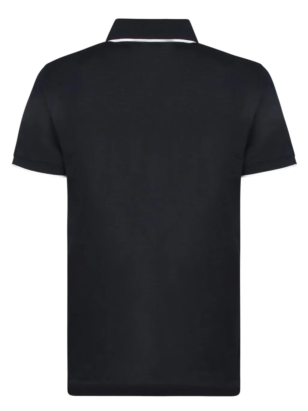 Emporio Armani Logo Embroidered Short Sleeved Polo Shirt