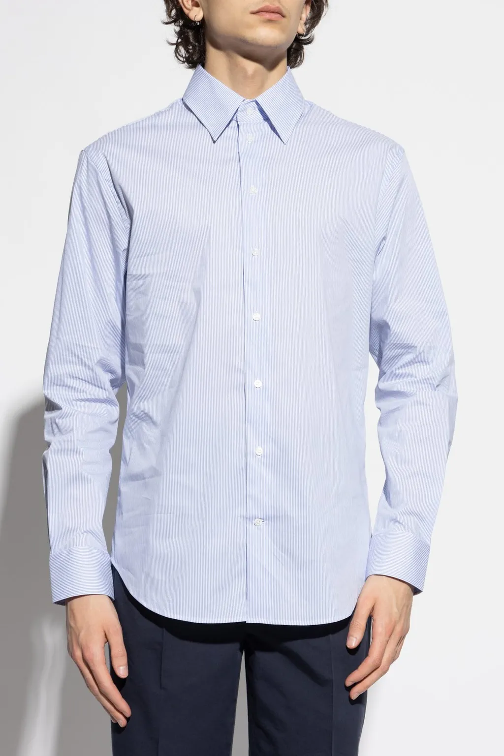 Emporio Armani Shirt With Striped Pattern