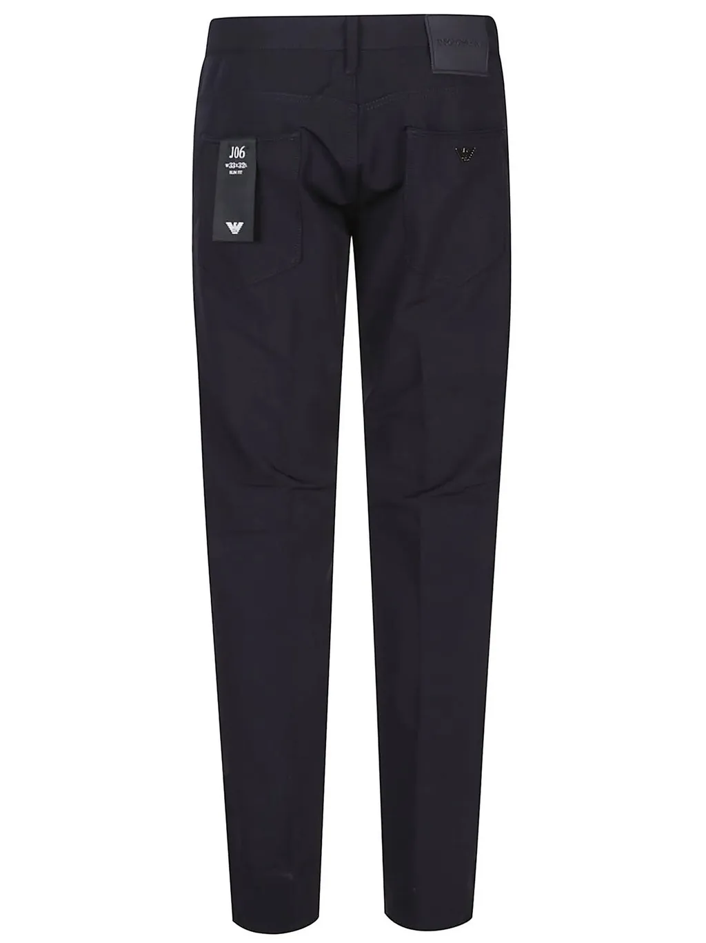 Emporio Armani J06 Straight-Leg Mid-Rise Jeans