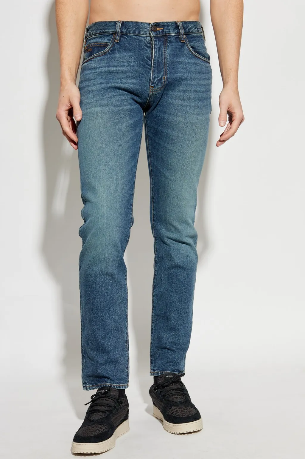 Emporio Armani Tapered Leg Jeans