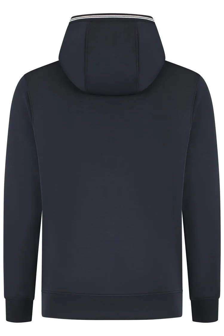 Emporio Armani Logo Jacquard Long Sleeved Hoodie