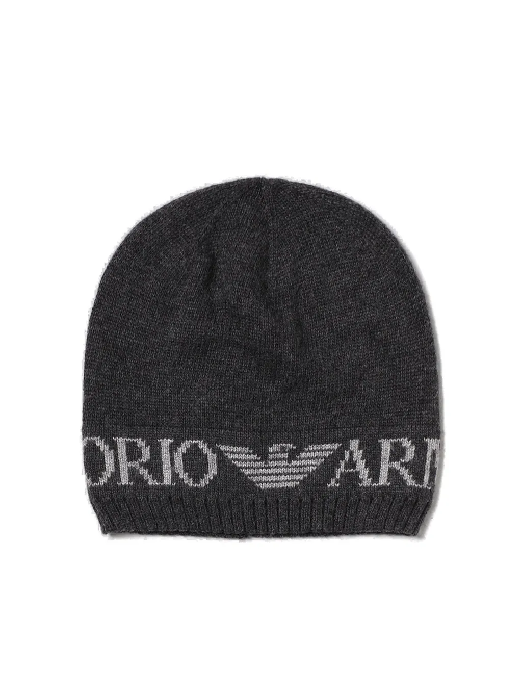 Emporio Armani Logo-Jacquard Scarf And Hat Set
