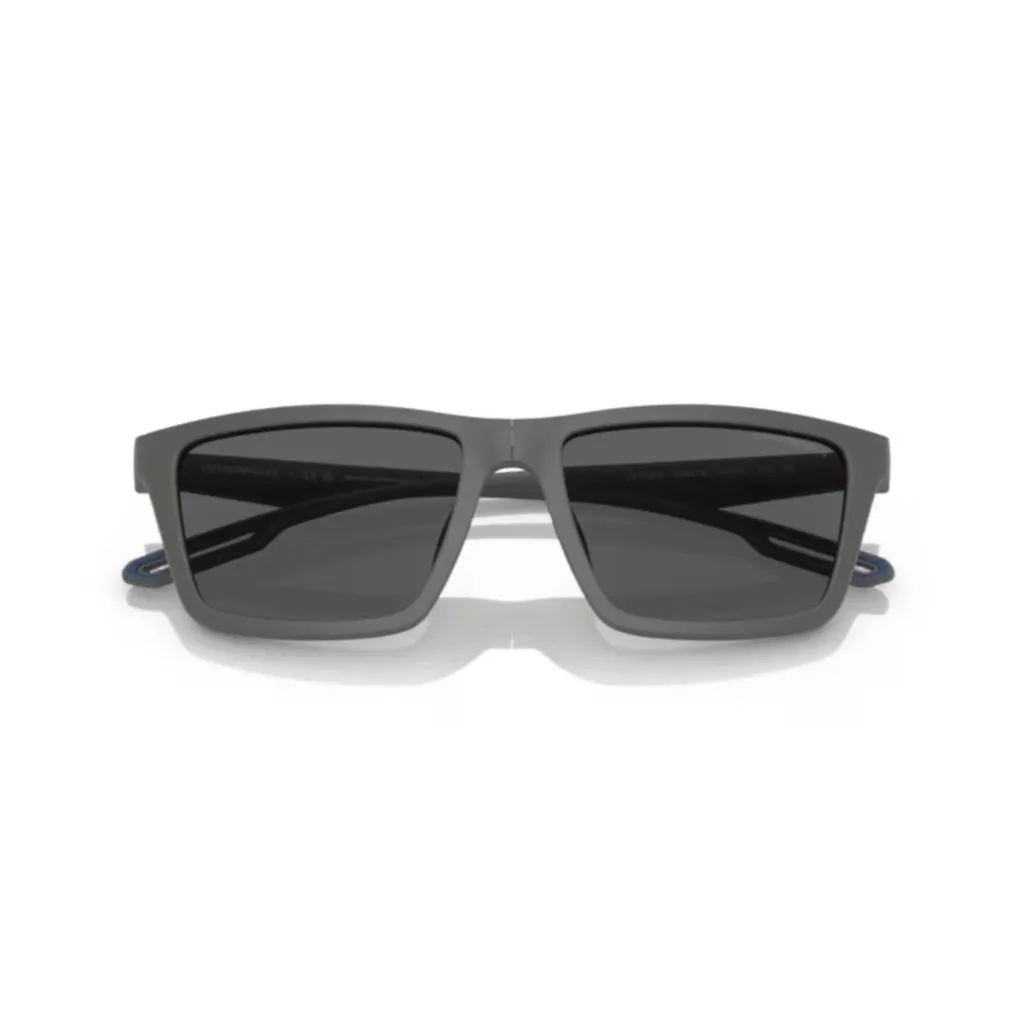 Emporio Armani Rectangle-Frame Clip-On Glasses