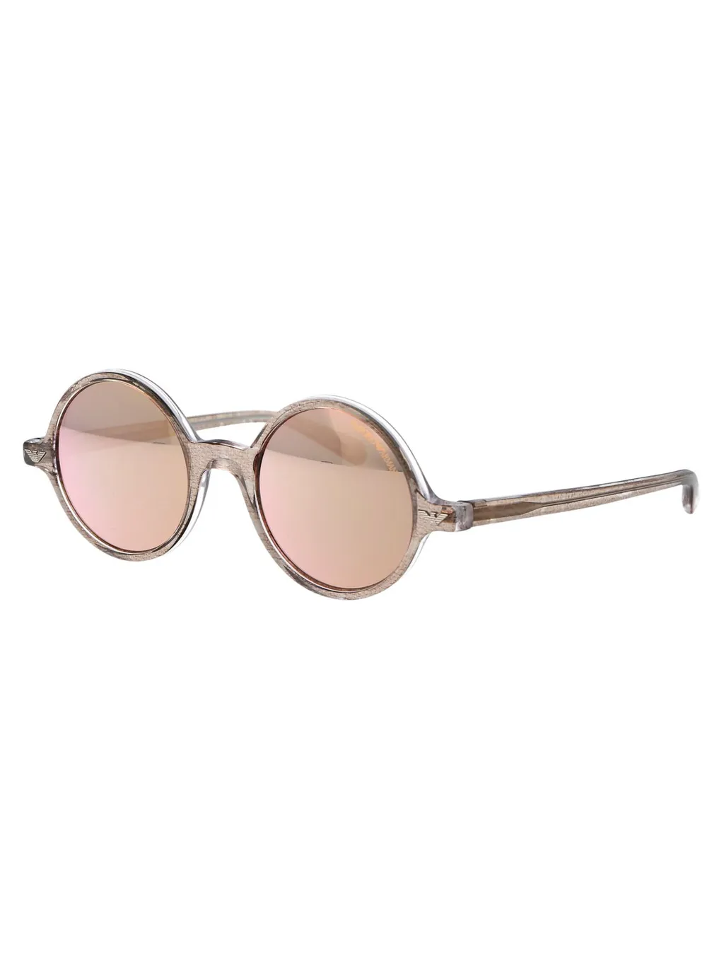 Emporio Armani Round-Frame Sunglasses