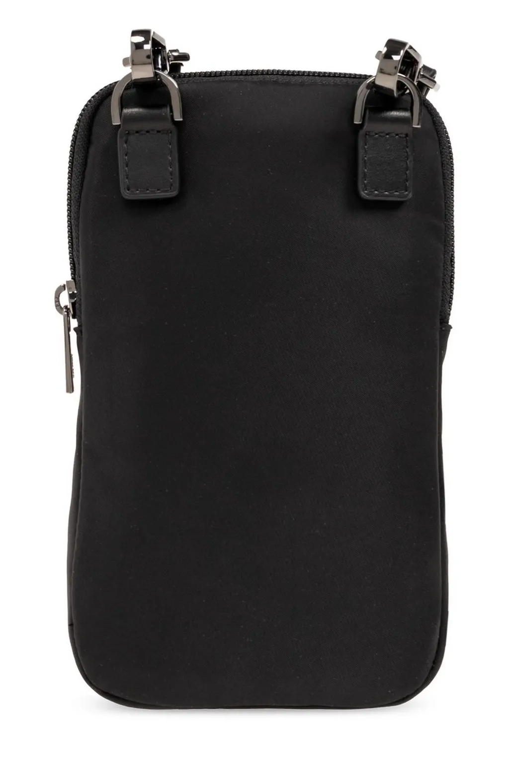 Emporio Armani Logo-Plaque Zipped Phone Holder