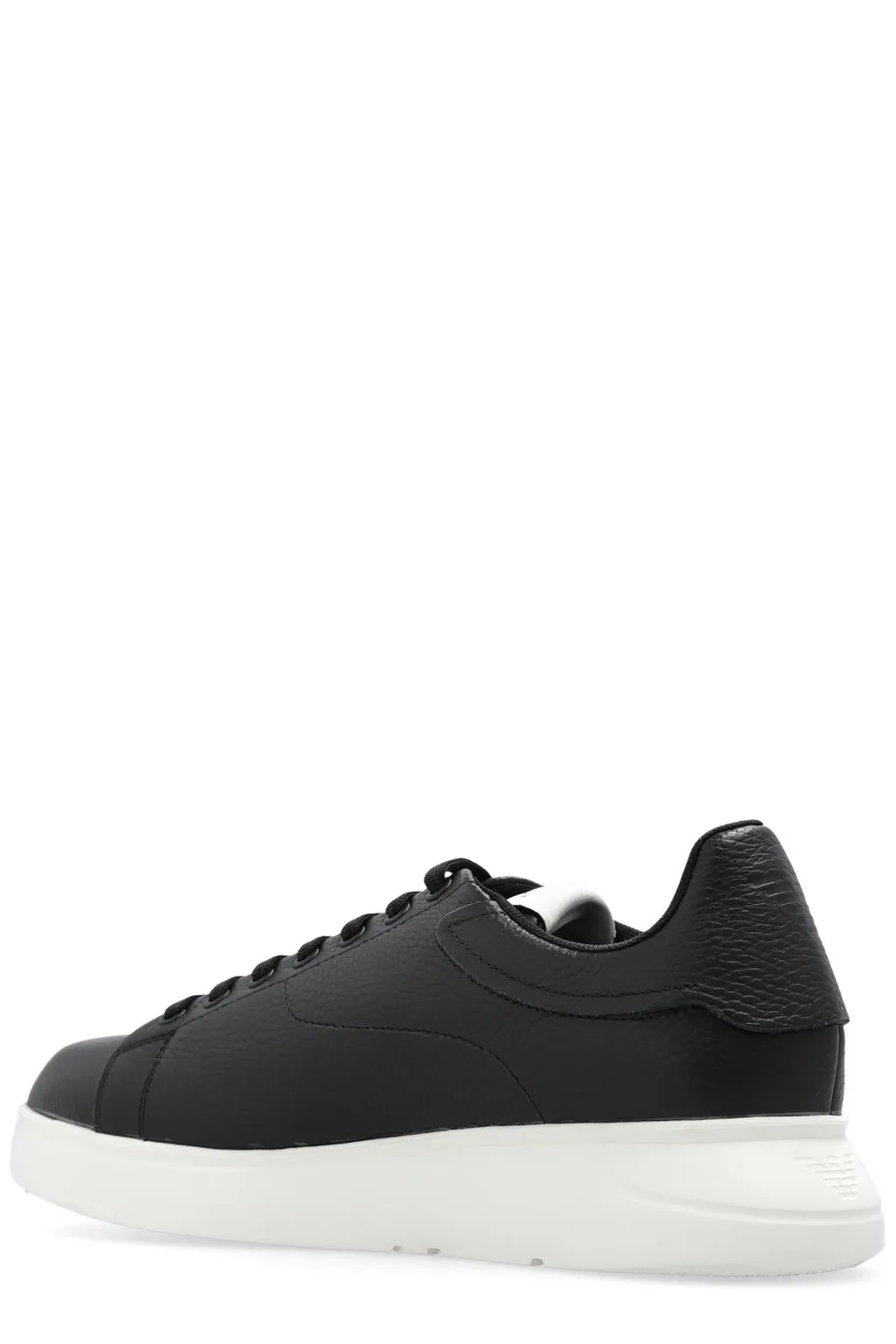 Emporio Armani Tumbled Low-Top Sneakers