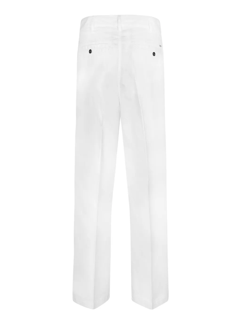 Emporio Armani Pleat-Detailed Mid-Rise Straight-Leg Trousers