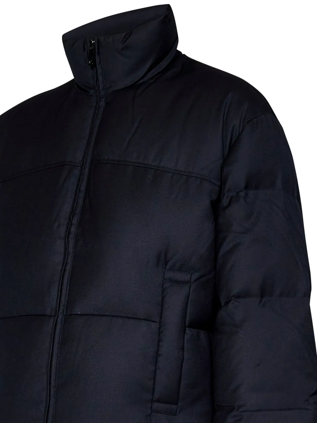 Emporio Armani Funnel-Neck Zipped Padded Jacket