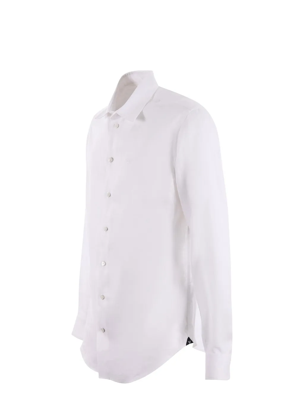 Emporio Armani Guru Collar Chambray Shirt