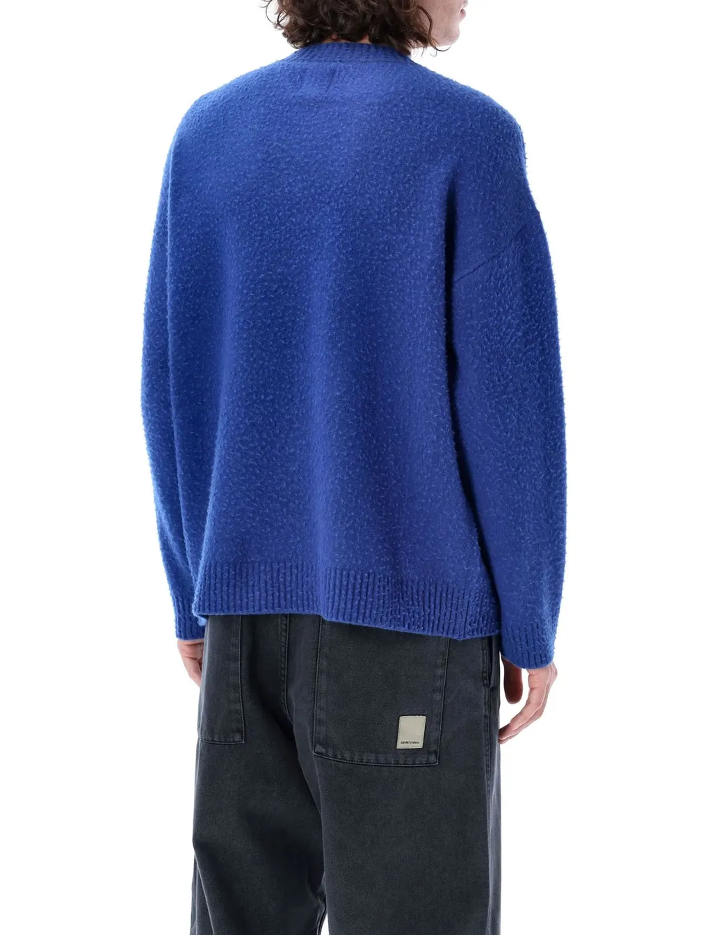 Emporio Armani Logo Printed Crewneck Jumper
