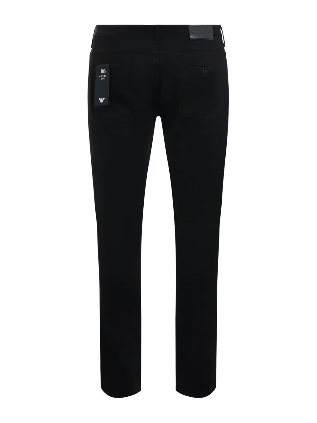 Emporio Armani Low-Rise Tapered-Leg Jeans
