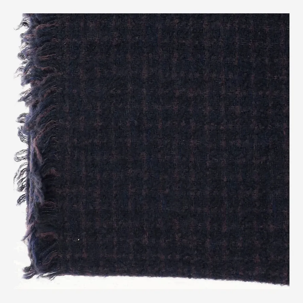 Faliero Sarti Fringed Plaid Scarf