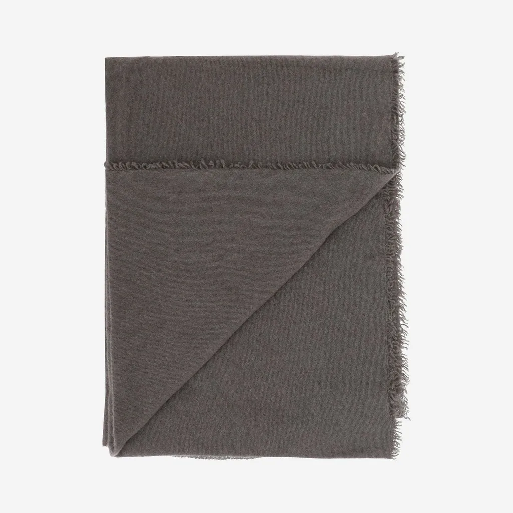 Faliero Sarti Fringed Cashmere Scarf