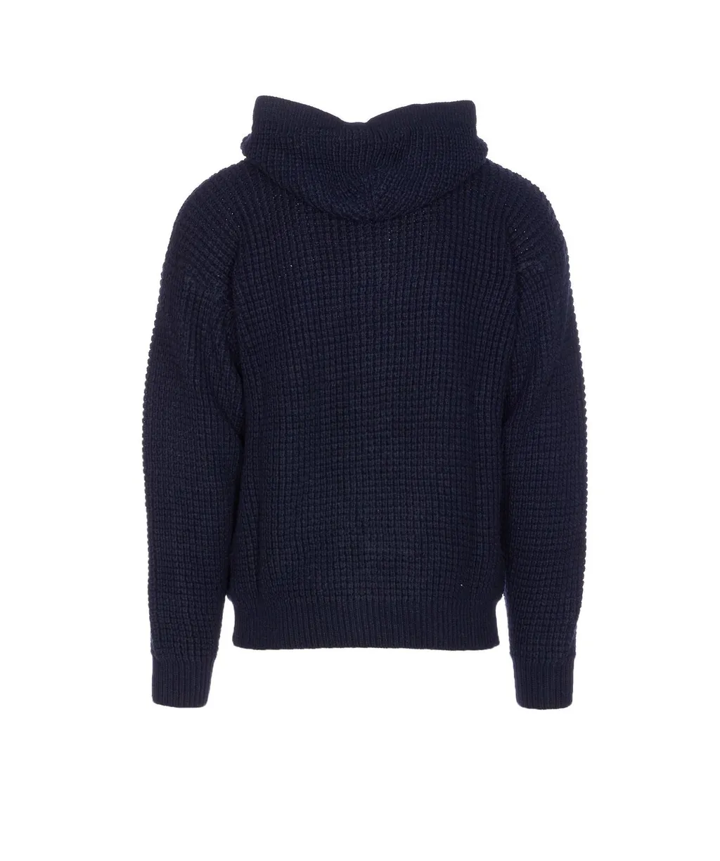 Family First Knitted Zip Hoodie
