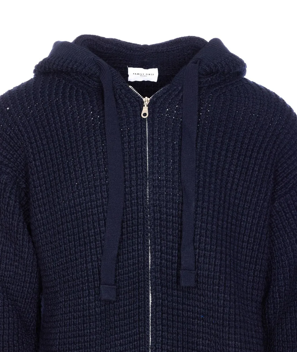 Family First Knitted Zip Hoodie