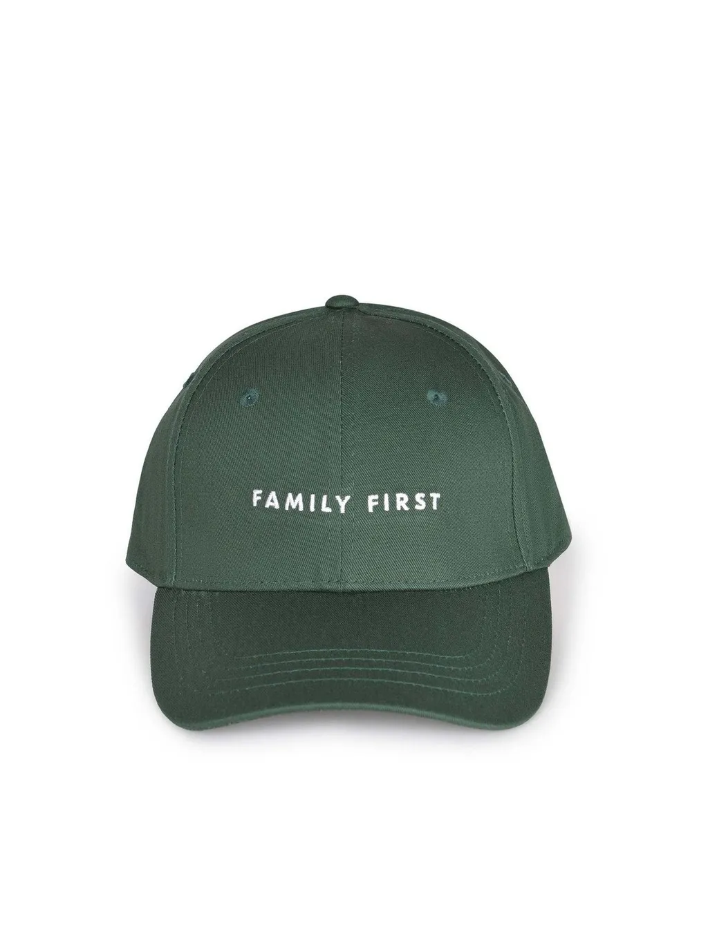 Family First Embroidered Baseball Cap
