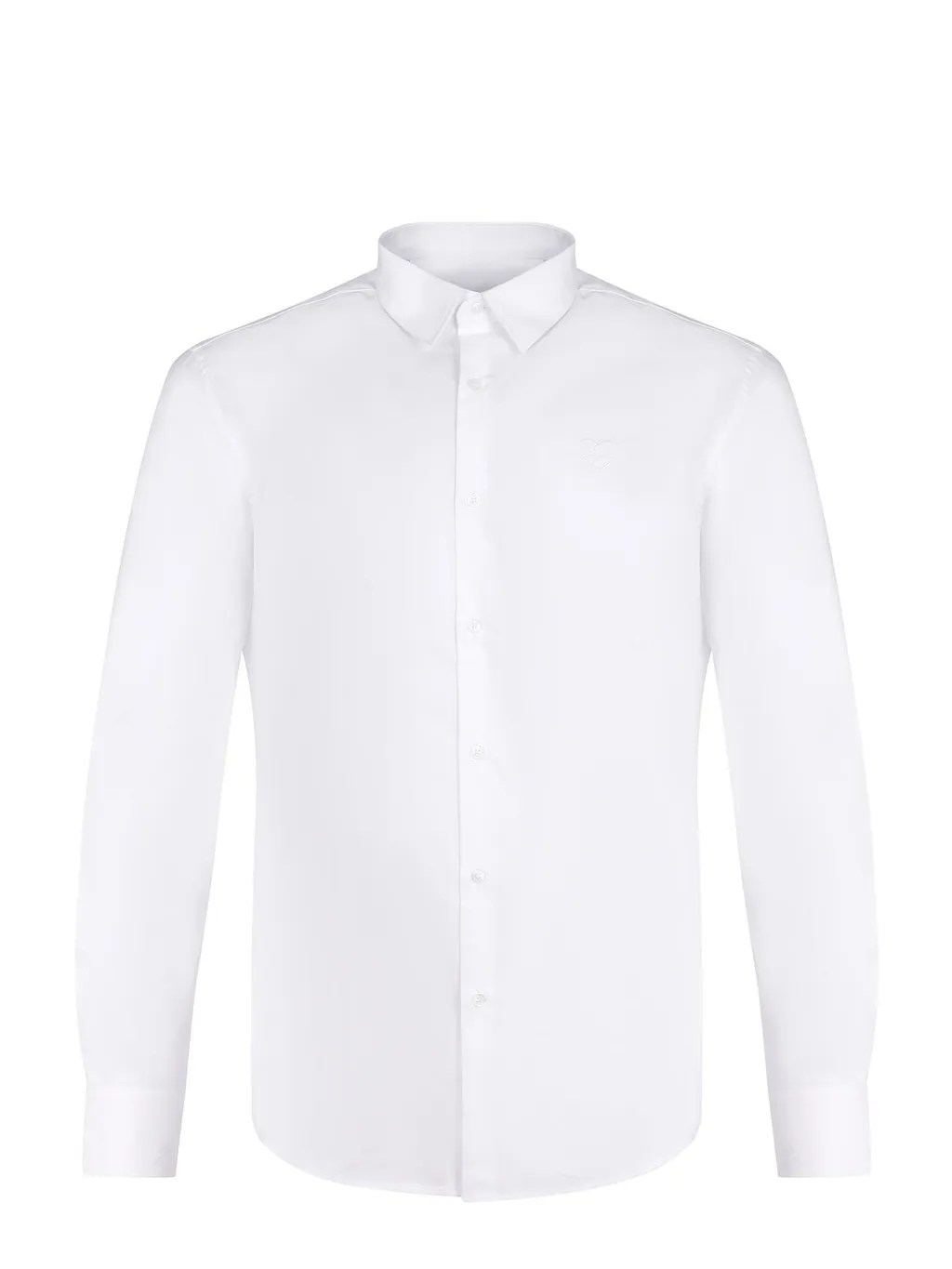 Family First Embroidered Long-Sleeve Shirt