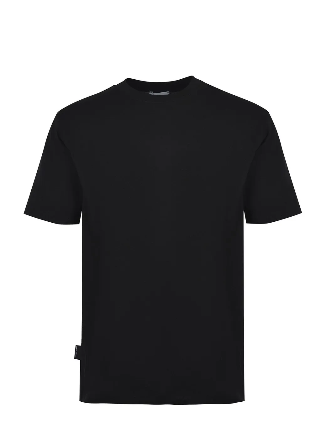 Family First Ribbed Crew Neck T-Shirt