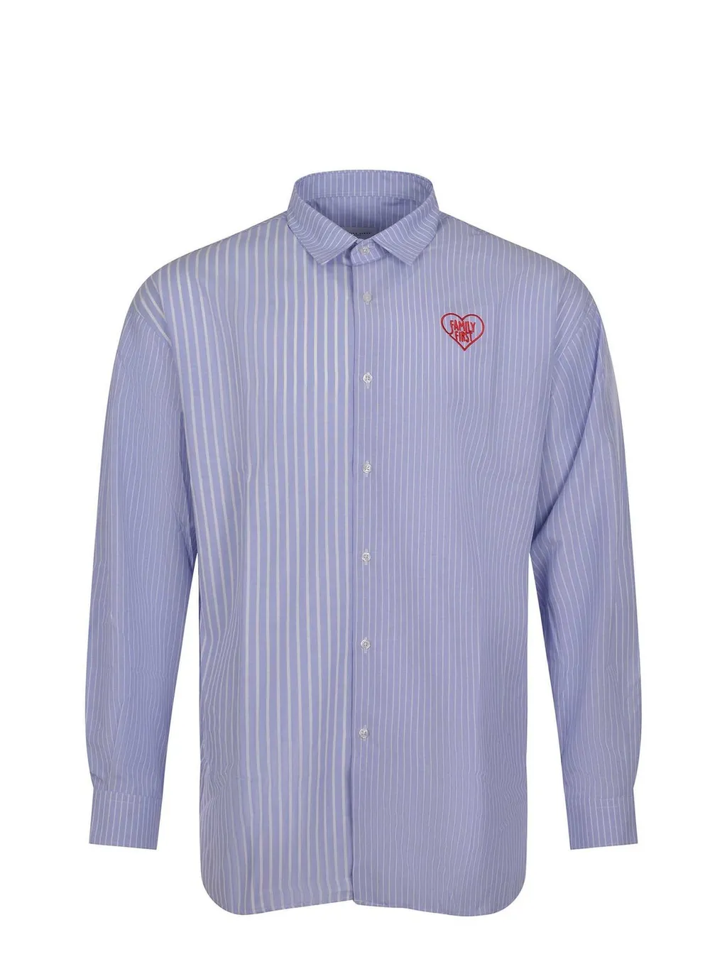 Family First Striped Logo Shirt