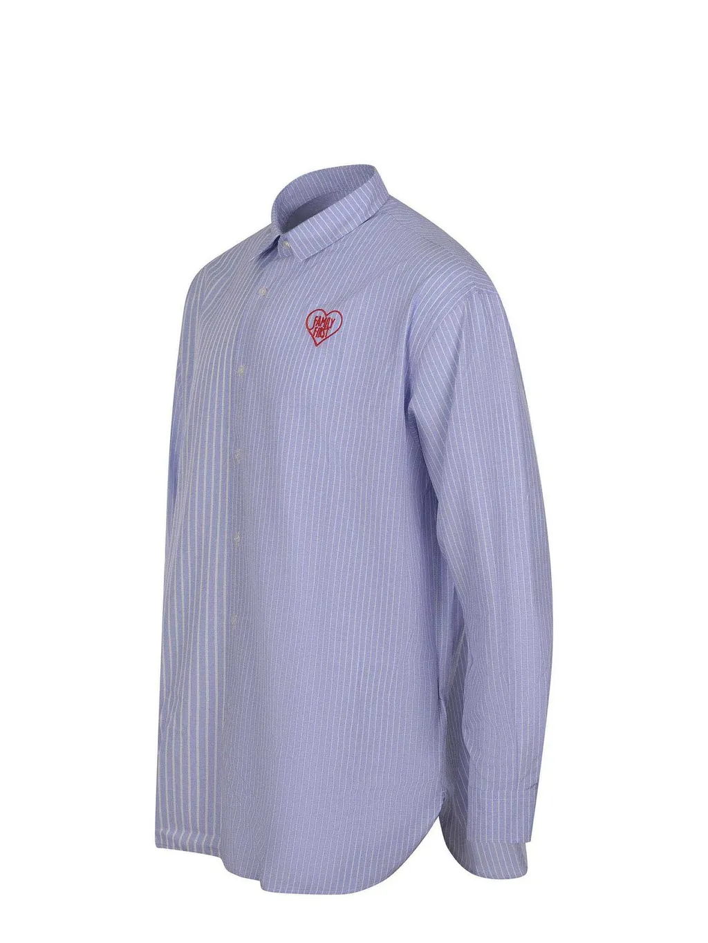 Family First Striped Logo Shirt