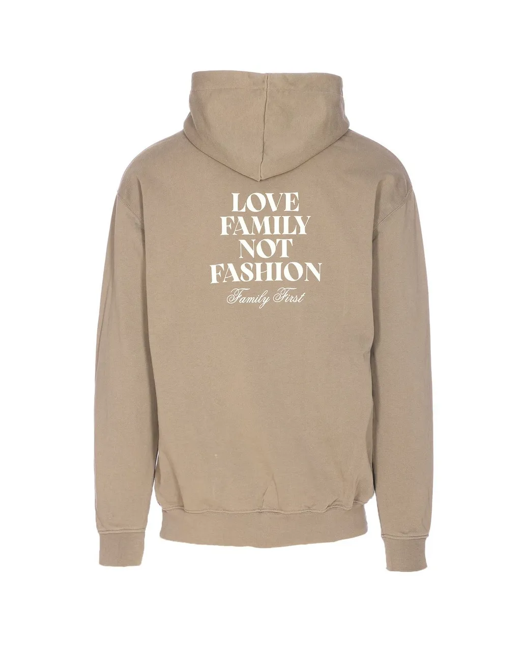 Family First Printed Hoodie Sweater
